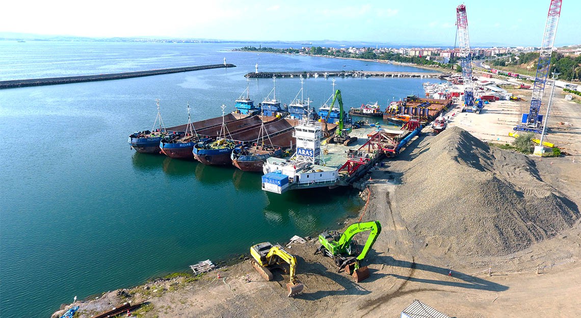 1915 Çanakkale Köprüsü Dry Dock Yaklaşım Kanalı taraması tamamlandı