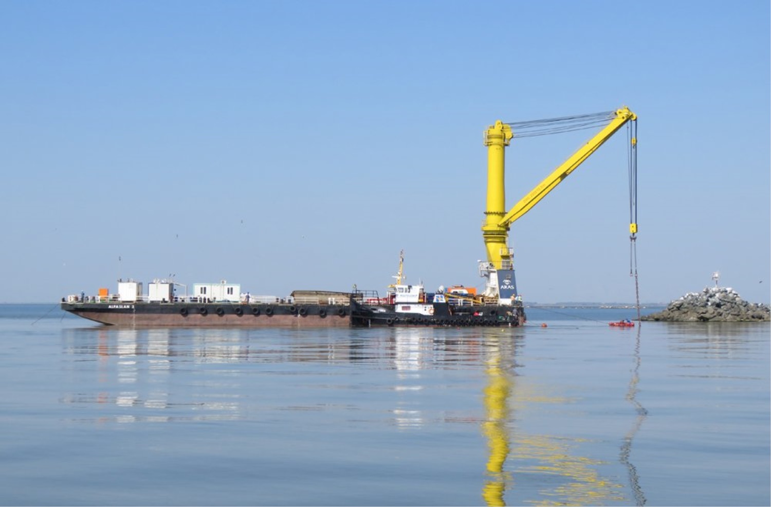 M/V FORTUNA S Enkazının Çıkarılması, Sulina Kanalı - Romanya